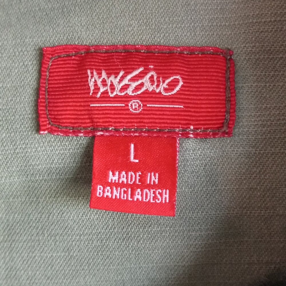 Army Green Mossimo Button Down Jacket - image 4